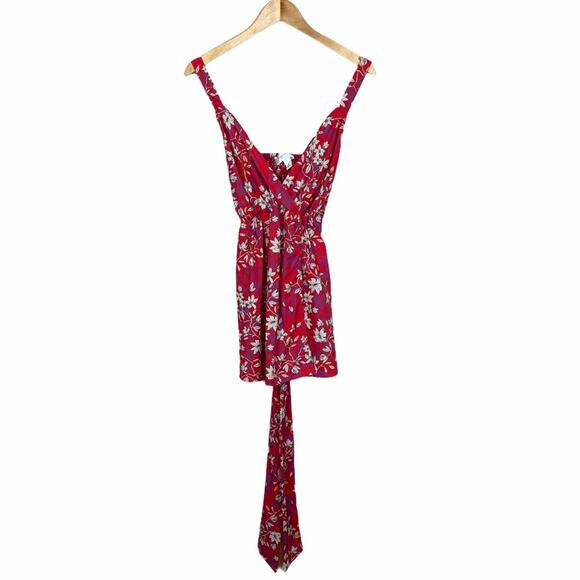 Motherhood Maternity Floral Sleeveless V Neck Tank Top Size Small - Picture 3 of 10